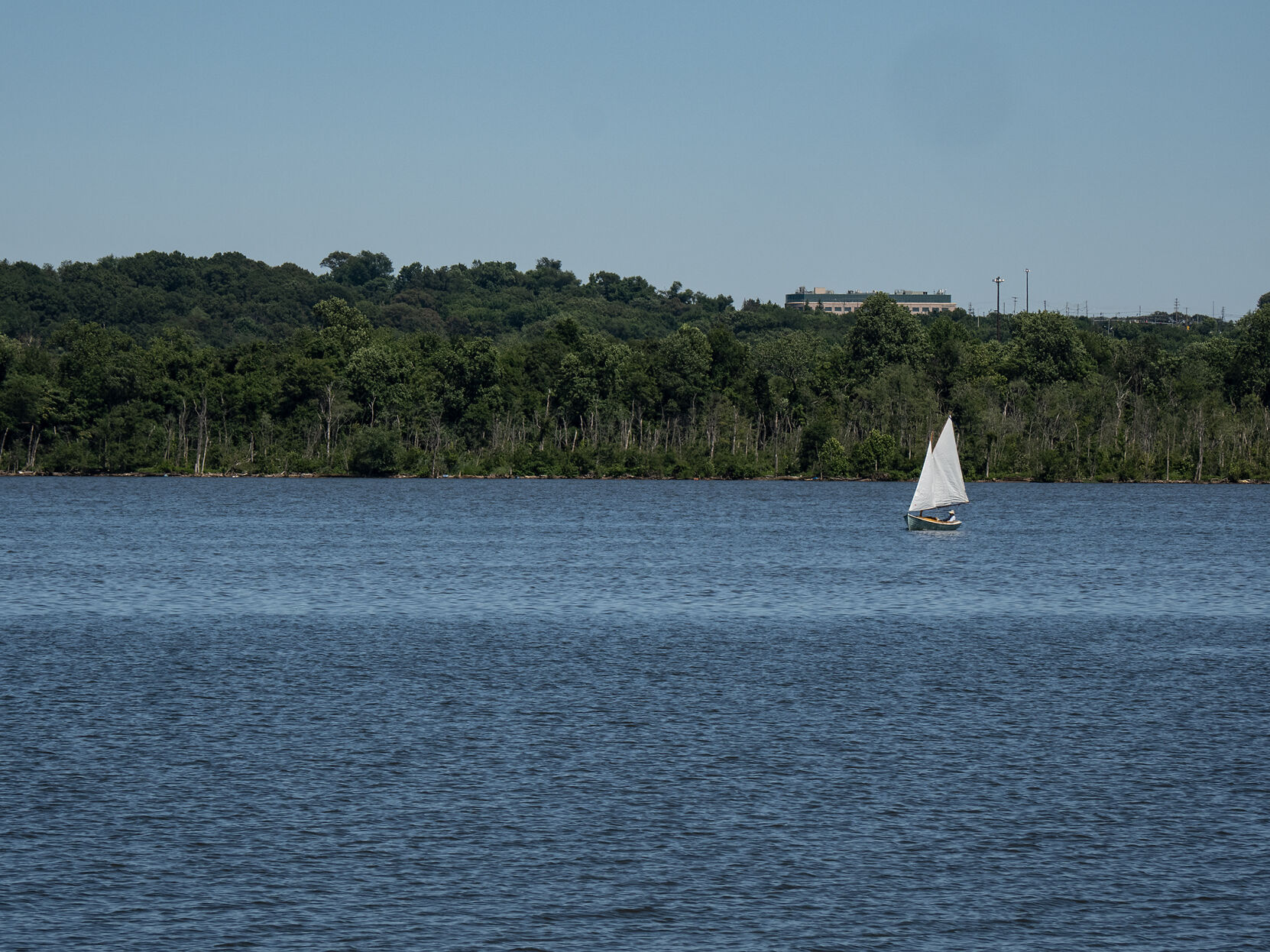 Sailboat on the Potomac River